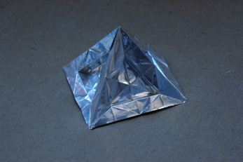 Pyramid with Indented Sides