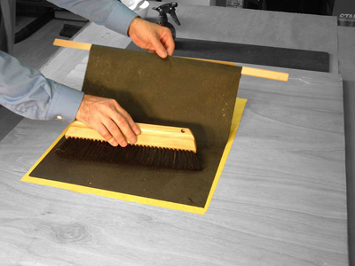 Backcoating