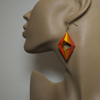 Twin Arrowhead Bead